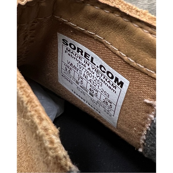 Sorel Women's Emelie II Chelsea Boots Leather Waterproof Brown Size 9.5 - Picture 8 of 9